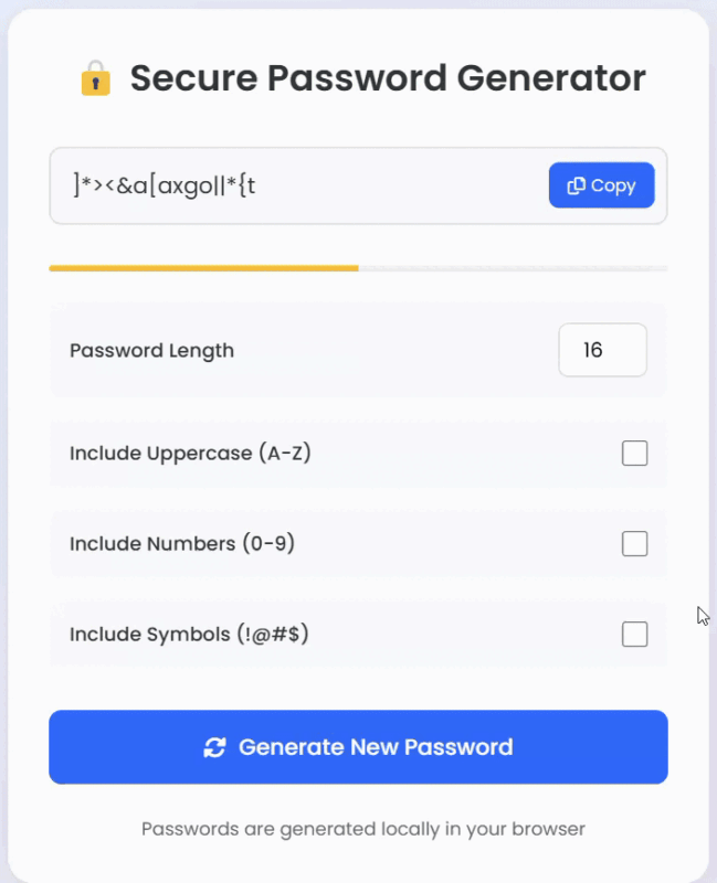 password generator Password Generator